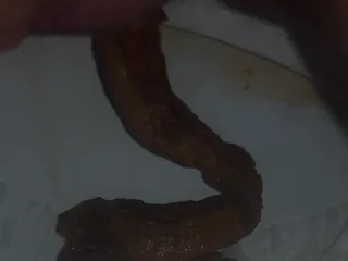Рождение какашки на свет