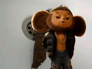 Чебурашка и какашка в раковине