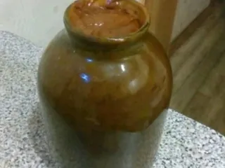 Мои ошметки в баночке