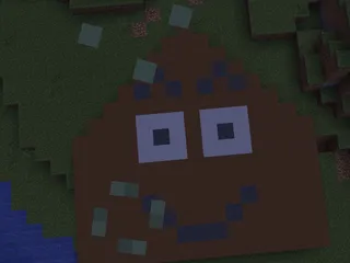 Какашка в маинкрафте