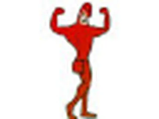 красный говночел