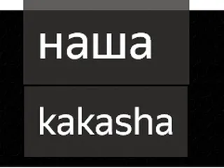 наша какаша
