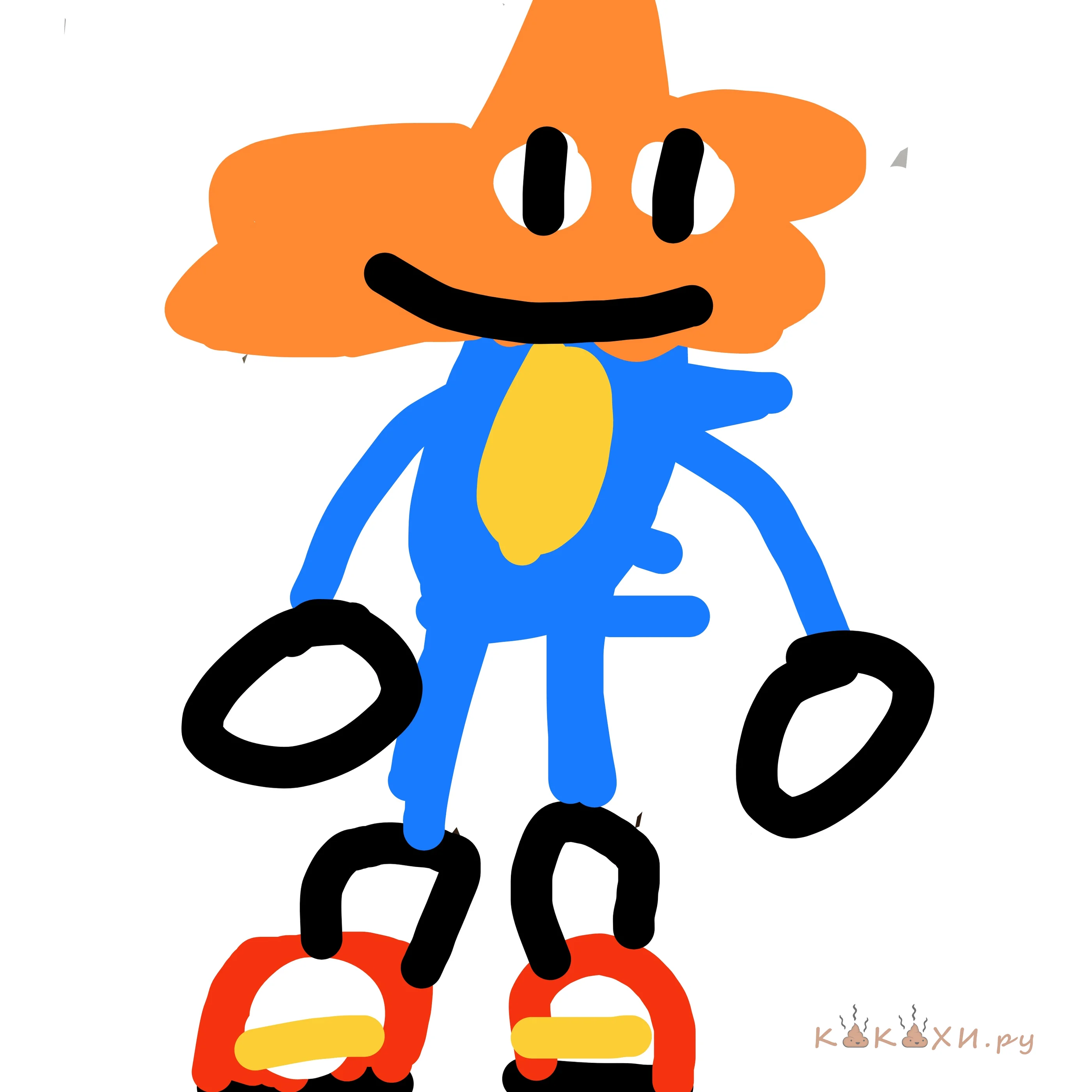 Соник говно ( Человек говно )