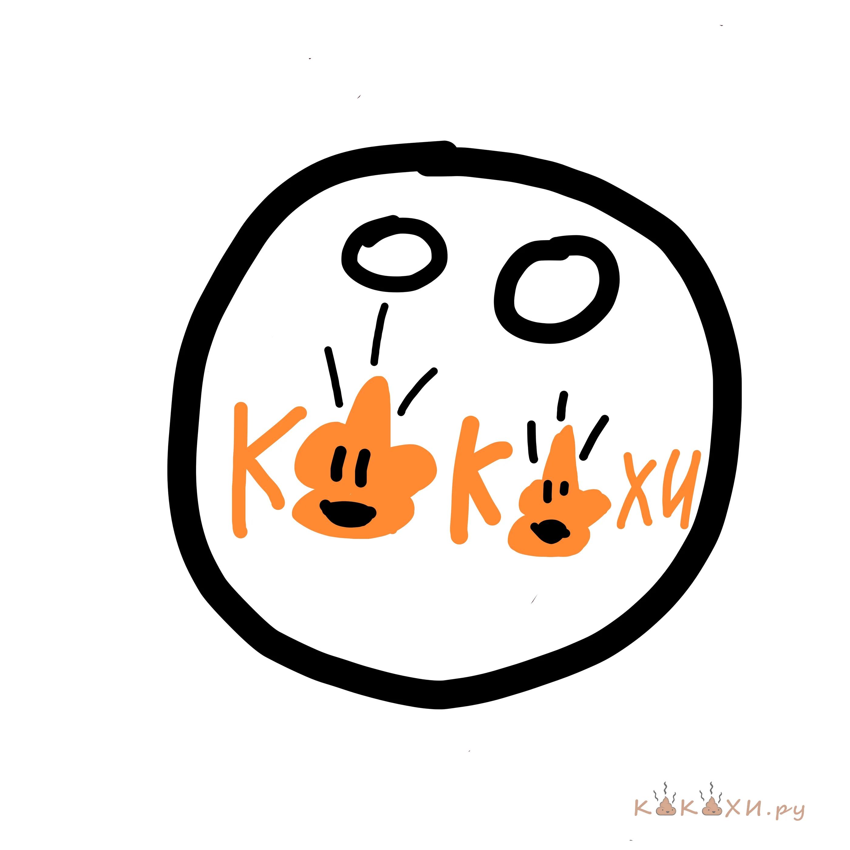 Countryballs какахи ру ( Человек говно )