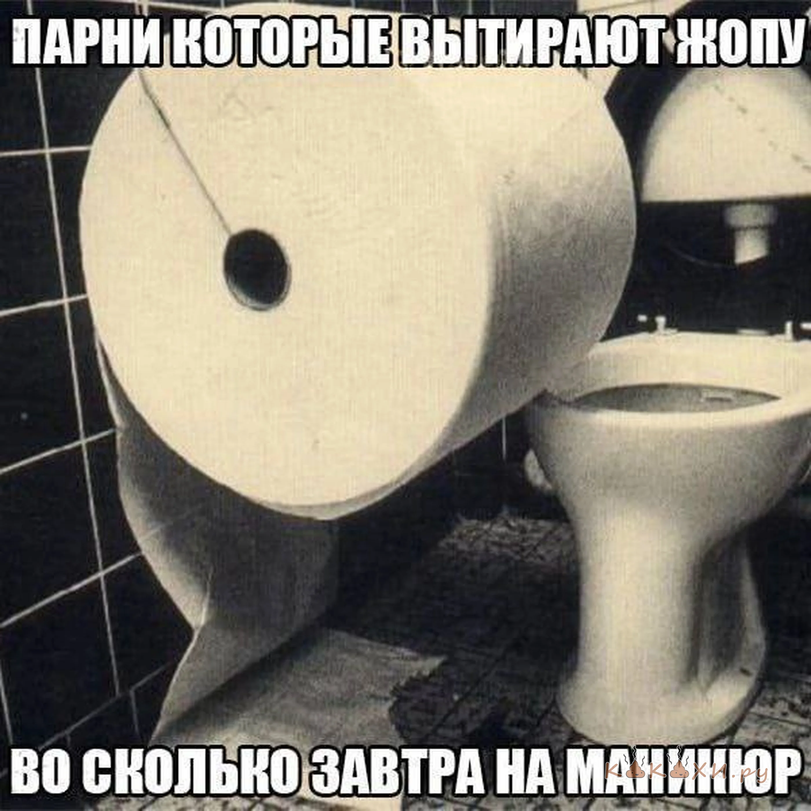 Не вытирайте жопу ( Мой туалет )